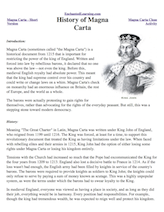 Search result: 'Magna Carta Timeline'