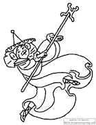 Glinda the Good Witch Coloring Page